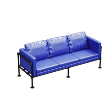 TBJEN Modern Patio Furniture with Thick Padded Cushions, Outdoor Sofa with Wide Armrests, Garden Seating Conversation with Back Couch Accessories for Living Room Bedroom(H)