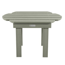 highwood Classic Westport Adirondack 3pc Set, 2 Chairs with Side Table, Eucalyptus