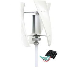 GTANND Portable 12V 24V 48V Magnetic Levitation Wind Turbine,Wind Turbine Generator Kit with 3 Blade,Vertical Axis Wind Turbine Generator,for Home Street Lighting 5000W-12V