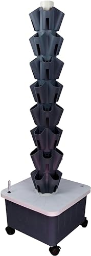 FLTRGO Hydroponics Growing System Tower Hydroponics Growing System Tower, 8 Layer/10 Layer/12 Layer, Indoor Herb Garden Kit Complete Herb Growing Set