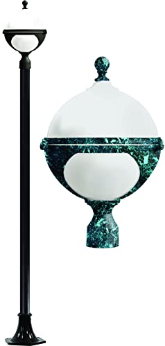DABMAR LIGHTING INC GM9720-VG Natalie 5-Light Post Fixture