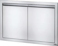 Napoleon Built-in Component - BI-3624-2D - Large Double Door, Stainless Steel, 36-inches Wide by 24-inches Tall, Durable Anodized Aluminum Handles, Soft Close Hardware, Napoleon Stamp Detail