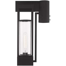 Livex Lighting 20996-04 Delancey - 18.88" One Light Outdoor Post Top Lantern, Black Finish with Clear Glass