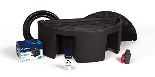 Atlantic Water Gardens CFBASKINKIT24 Basin Kit for 24-Inch Formal Waterfall Spillways Black