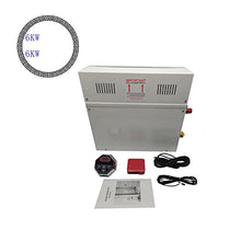Steam Generator, 6KW Sauna Machine Steam Bath Generator Home Or Commerce Steam Shower Generator Kit With ST-60 Controller Weight Loss Spa Relaxes Tired Steam Bathroom(6kw)