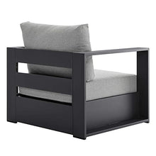 Modway Tahoe Aluminum 2-Piece Patio Set Gray Gray