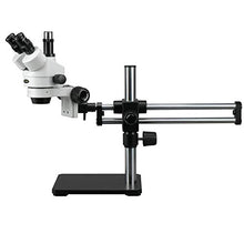 AmScope SM-5TY Trinocular Stereo Zoom Microscope 7X-90X Clear