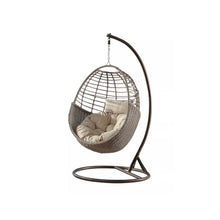 XRXwuf689 Home Rattan Chairs- Cradle Chair Balcony Swing Rocker Indoor and Outdoor Iron Chlorophytum Comosum Bed Patio Lounge Chair