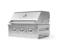 NewAge Products 33" Performance Series Gas Grill, 3-Burner, 36,000 BTU, Liquid Propane, 304 Stainless Steel, Built-In Outdoor Kitchen BBQ Grill