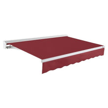 Awntech 8' Destin Right Motor (8' x 6.5') Retractable Patio Awning, Burgundy