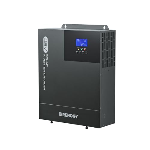 Renogy 3500W Hybrid Solar Inverter Charger 48V DC to 120V AC