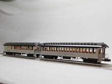 Lionel MOW Wood Combine Coach 2 Pack O Gauge Tan
