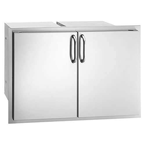 Fire Magic Select 30-inch Double Access Door with Drawers and Trash Bin Storage - 33930s-12