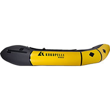 Kokopelli Packraft Rogue Spraydeck Inflatable with Quick Access Storage Yellow