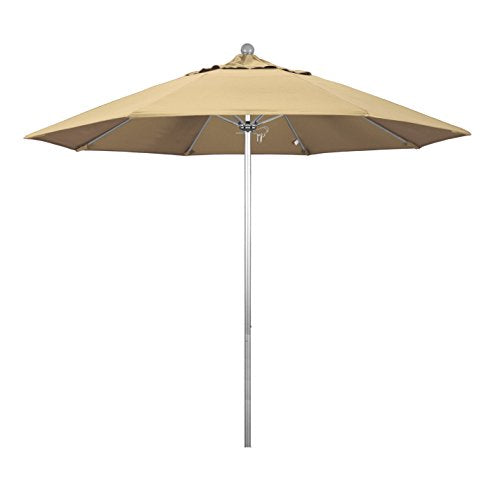 Phat Tommy Commercial Patio Umbrella - 9 ft Outdoor Patio Market Umbrella, Sturdy Table Umbrella with Durable Aluminum Frame, Beige