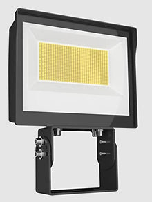 RAB X17FA140T Flood Field Adjustable (3000K-4000K-5000K) 140W LED, 120-277V, Photocell Included (Trunnion, Bronze)