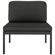 vidaXL 7 Piece Patio Lounge Set with Cushions Aluminum Anthracite