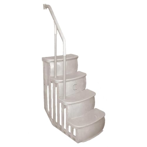 24 Inch Wide Swimming Pool Ladder for 48 to 54-inch Wall Height Pools