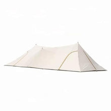 Outdoor Camping Canopy Rainproof and Sunproof Awning Camping Canopy Tent 60㎡ Oxford Cloth Fabric Windproof and Rainproof,White