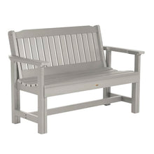Sequoia Professional Commercial Grade Exeter Garden Bench, 4ft, Harbor Gray