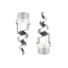 Spray Nozzle Tips, Stainless Steel Spiral Atomizing Nozzle 90 and 120 Degree 1/4 to 2 Inch Pack of Multiple Packaging Options(2 Inch-304 Stainless Steel,10pcs)