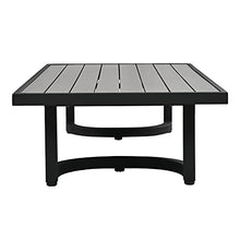 Miscoos Outdoor Patio Furniture Sofa Set 4-Piece Style 1 White