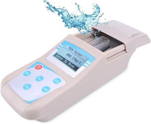 TICINNNWE Portable Residual Chlorine Water Quality Tester with 0-5mg/L Test Range, 10 Data Storage and HD Screen for Pool Household and Water Plant Use
