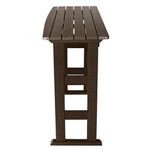 highwood Lehigh Bar Height Balcony Table, Weathered Acorn