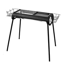 Barbecue Charcoal Grill Portable Charcoal Grill Foldable Charcoal BBQ Grill Set Stainless Steel Grill For Outdoor Cooking Camping Picnic Portable Charcoal Grill