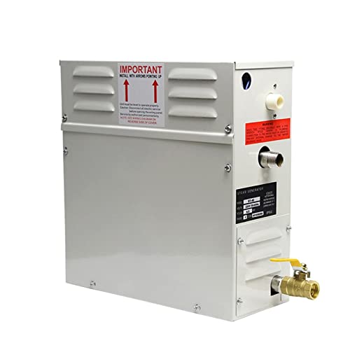 Sauna Steam Generator 18KW Household Steam Bath Sauna Dry Stream Furnace Steam Generator Wet Steam Steamer Digital Controller ST-180 Steam Saunas for Home Sauna Accessories (Color : 3KW) (6kw )