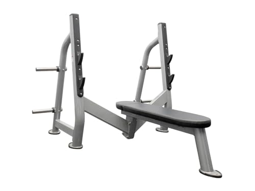 BK BodyKore Elite Series Olympic Flat Bench Silver