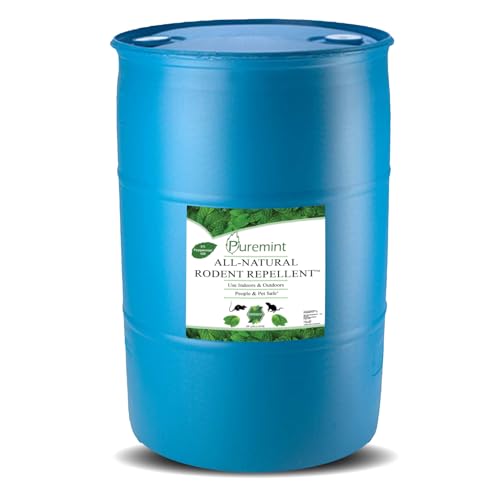 Puremint Rodent Repellent, 55 Gallon Drum