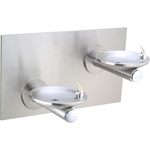 Elkay EDFPBM117RAC SwirlFlo Bi-Level Reverse Fountain Non-Filtered, Non-Refrigerated Stainless