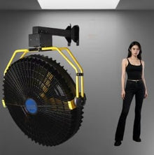Mobile Industrial Mist Fan, High Power Water Cooling Spray Fan for Workshop