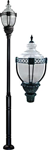 DABMAR LIGHTING INC GM8036-VG Fixture,Acorn,8036,VG,Clear Top