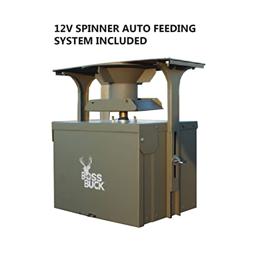 Boss Buck 600 LB Deer Feeder Automatic Delivery System Multi