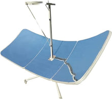 CHIPEL Concentrating Solar Cooker, 1000W Solar Cooker Stove Kits, Spot Temperature 1000°C, Foldable Solar Cooker for Outdoor Backyard Patio