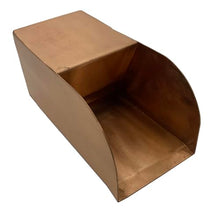 Custom Install Parts 4-Inch Smooth Copper Wall Scupper