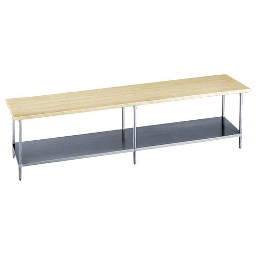 Advance Tabco Maple Wood Top Chef's Table