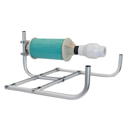 40 GPM Filter w/Matting for Lake & Pond Irrigation Pump + Adjustable Height Stand (with Check Valve)