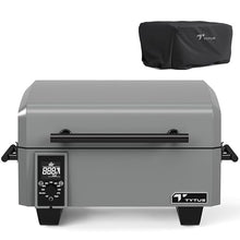 Tytus Portable Tabletop Pellet Smoker & Cover, 285 sq in Cooking Area