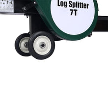 Aynuma Electric Log Splitter 110V 2HP Double Flywheel Wood Splitter, Portable Horizontal Firewood Splitting Machine with 2-Second Cycle Time, Mobile Wheels, Splits Logs up to 18 in. x 14 in. for Home,