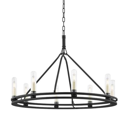 8 Light Outdoor Pendant-24.25 inches Tall and 32 inches Wide 154-Bel-4955845