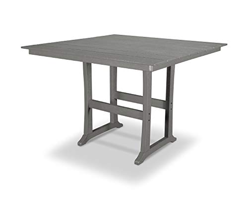 Trex Outdoor Furniture™ Farmhouse Trestle 59" Bar Table in Stepping Stone