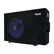 Raypak Crosswind Side Discharge Heat Pump Pool Heater, 61k BTU, Inverter Control, Titanium, Heat/Cool