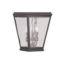 Livex Lighting 2610-07 Exeter 3-Light Outdoor Hanging Lantern, Charcoal