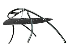 Krypt Towers Indy Liquid Wakeboard Tower with Integrated Bimini Top Black w/ Black Bimini