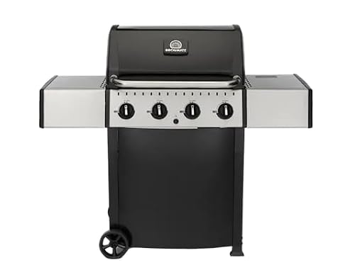 Broil-Mate 765054 4-Burner Propane Gas Grill in Black