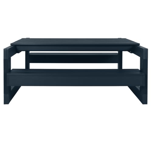highwood Monroe Modern Picnic Table, Federal Blue