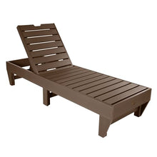 Sequoia Professional Commercial Grade Pinehurst Chaise Lounge Weathered Acorn